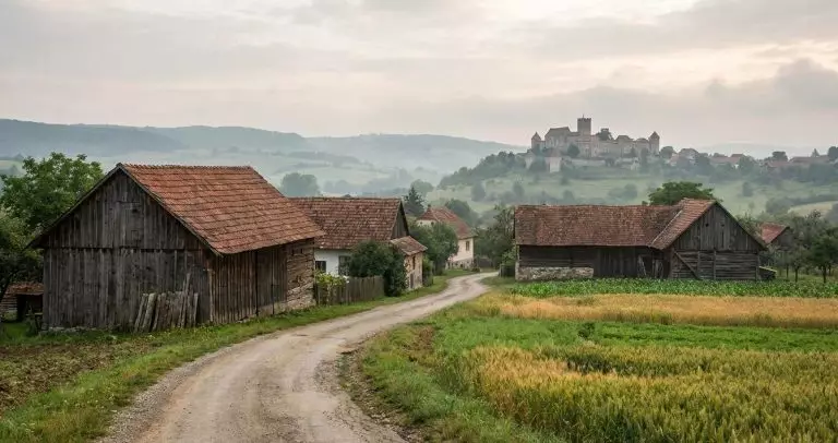 Русская и европейская деревня: как ландшафт и история меняют облик поселений