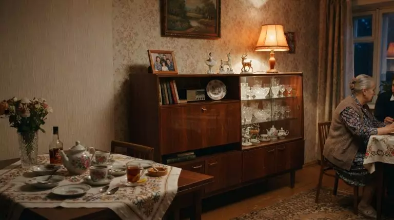 Советский сервант: как хрусталь за стеклом стал домашним музеем